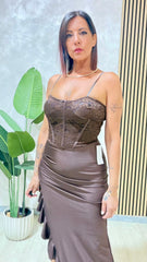 Abito Rianna Marrone
