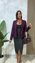 Giacca Elena Bordeaux