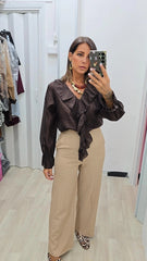 CAMICIA ROUGE MARRONE