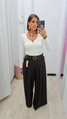 Pantalone Elena Choco art.8508