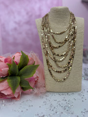 Collana Multifilo Oro