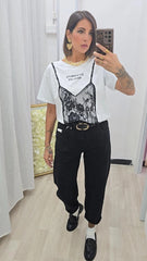 Jeans Ballon Nero art.835/1