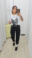 Jeans Ballon Nero art.835/1