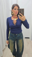 Body Costine Blu art.9662