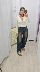 Body Costine Crema art.9662