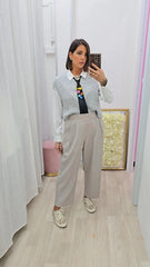 Pantalone Tortora Art.12650