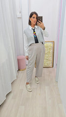 Pantalone Tortora Art.12650