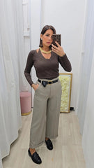 Maglia Olivia Marrone