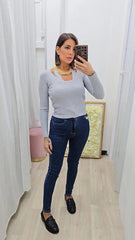 Maglia Olivia Grigio