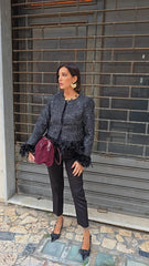 Blazer Piume Nera