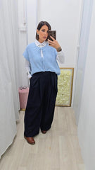 Pantalone PALAZZO BLU art.66636