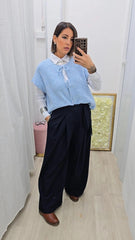 Pantalone PALAZZO BLU art.66636