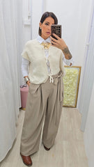 Pantalone PALAZZO TORTORA art.66636