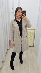Maxi Cardigan Beige