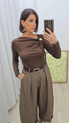 Maglia Anna Marrone art.510