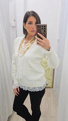 PULL PIZZO BIANCO