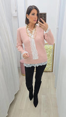 PULL PIZZO ROSA