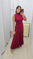 ABITO VITTORIA BORDEAUX