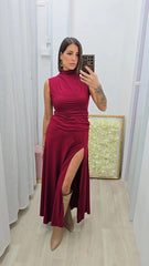 ABITO VITTORIA BORDEAUX