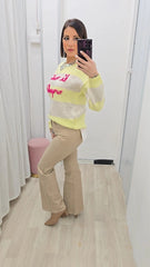 JEANS ZAMPA BEIGE ART.5093/3