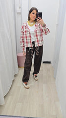 Camicia Scozzese Rossa art.8930