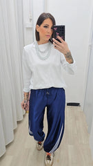 T-shirt Spalline Bianca