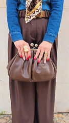 BORSA WEEKEND MARRONE