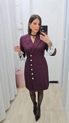 Abito  Chic Borbeaux