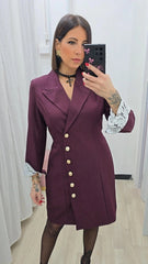 Abito  Chic Borbeaux