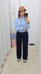 Pantalone Office Blu art.11938