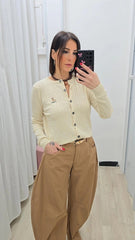 Cardigan Teddy Beige