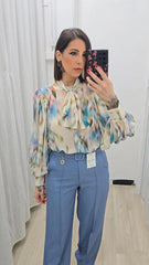 CAMICIA TRILLY CELESTE