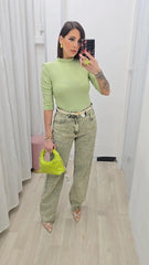 Jeans Verde art.955