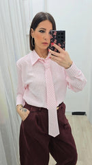 Camicia Quadretti Rosa