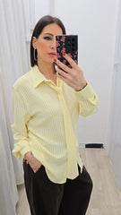 Camicia Quadretti Giallo