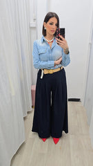 PANTALONE BLU ART.63166