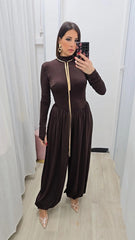 Jumpsuit Soraja Marrone