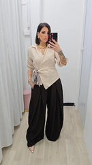 Pantalone Lisa Marrone  art.18221