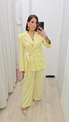 Tailleur Yamila Giallo art,6898