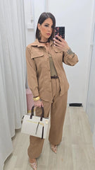 Coordinato Safari Camel art.6896