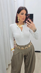 Body Costine Bianco