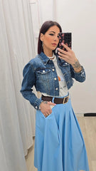 Giubbotto DENIM Crop art-5522