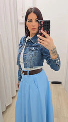 Giubbotto DENIM Crop art-5522