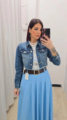Giubbotto DENIM Crop art-5522