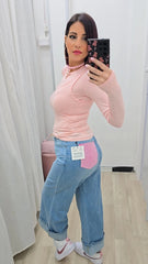 Jeans Tasca Rosa