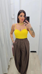 Pantalone Marrone  art.16090
