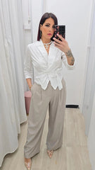 Pantalone Tortora art.6271