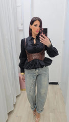 Blusa + Corpetto Penelope