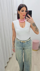 Body Scollo U Bianco ART.16643