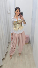 Pantalone Glamourouse Cipria
